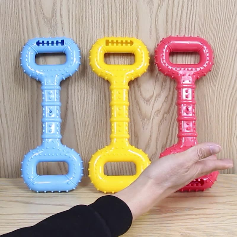 Aggressive Chewer Dog Bones With Pull Band