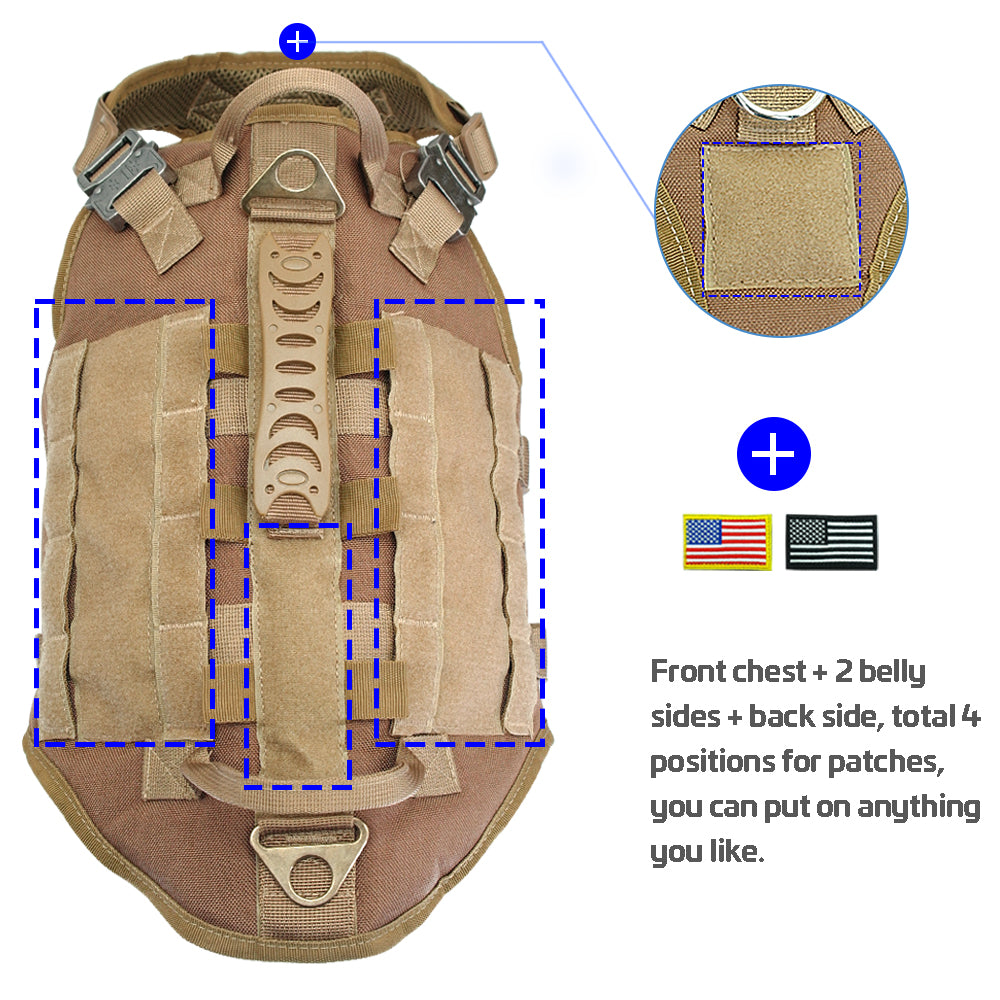 Nylon Dog Outdoor Tactical Vest