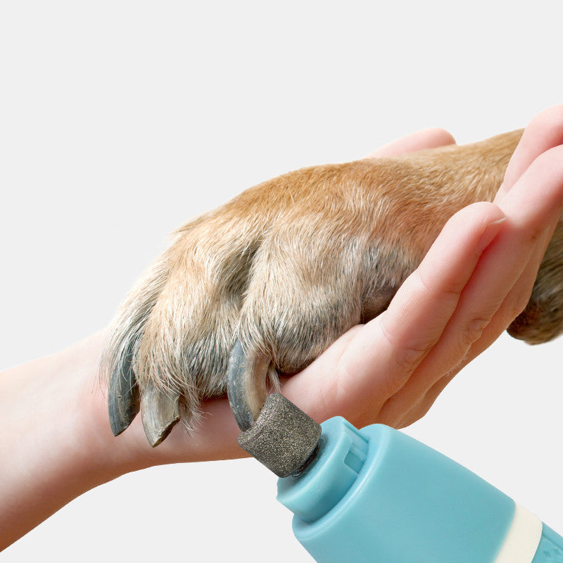 Dual Purpose Pet Nail Polisher And Trimmer