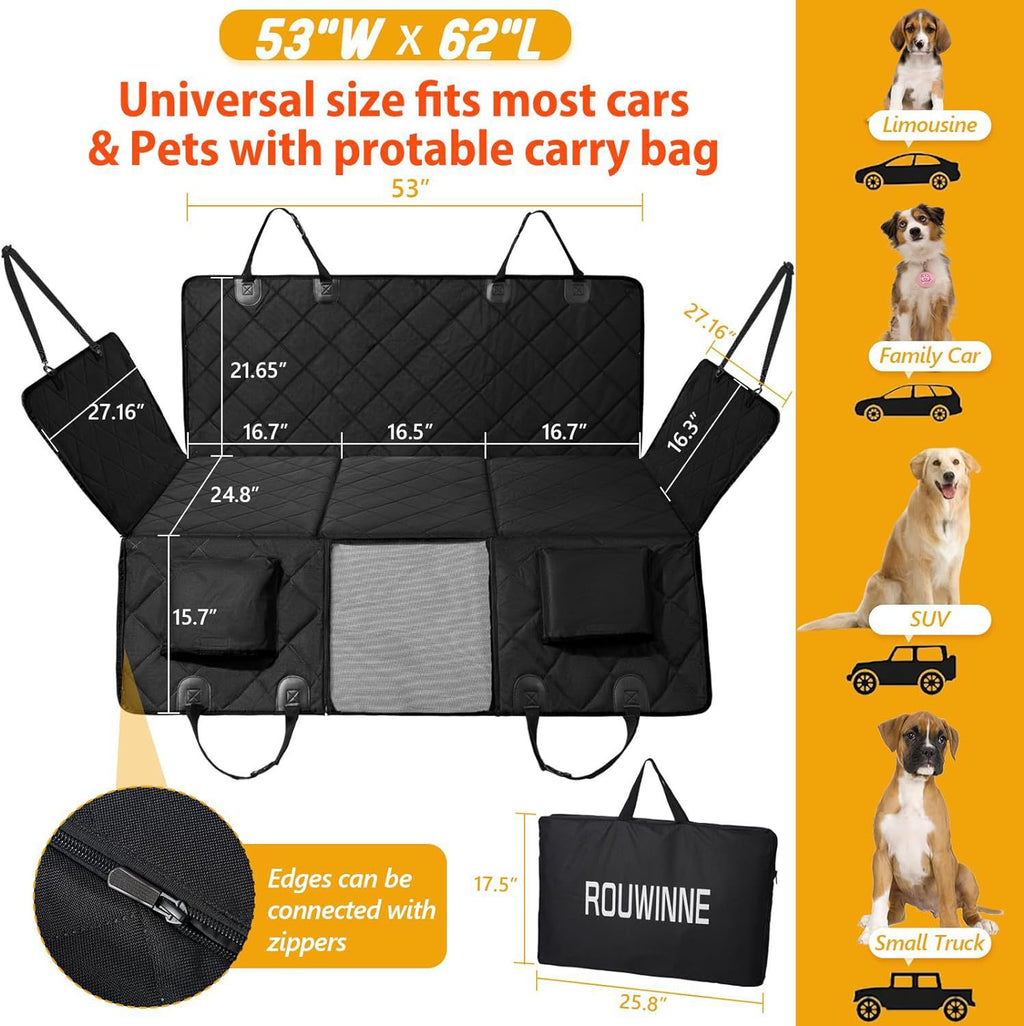 Pet Car Mat with Load-Bearing Board