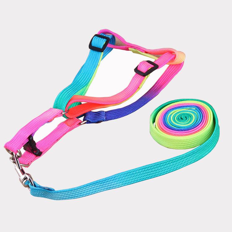 Colorful Nylon Chest Leash