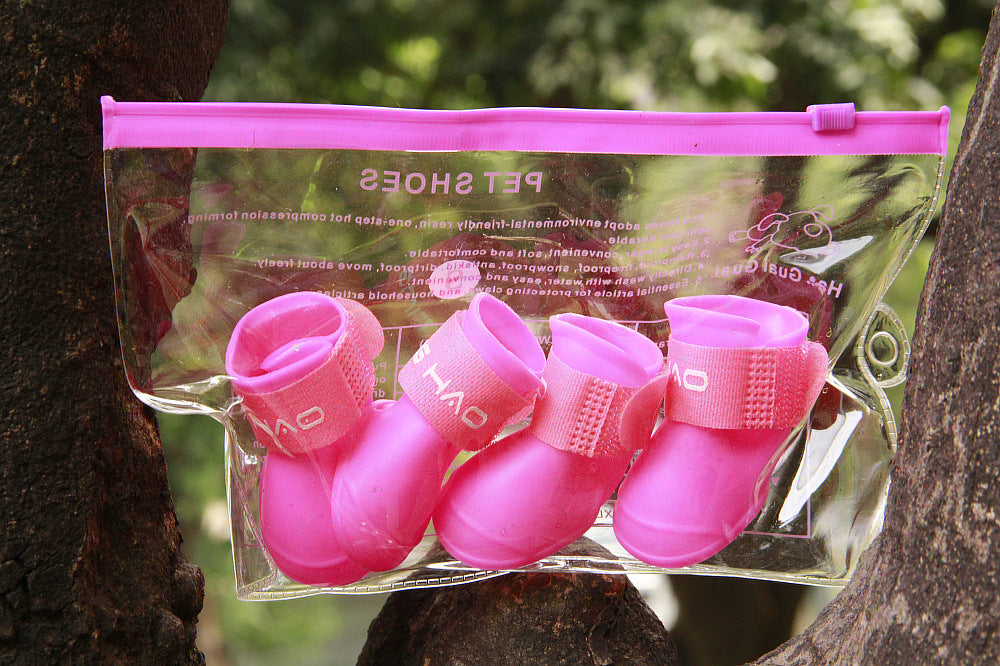 Candy Pet Rain Boots