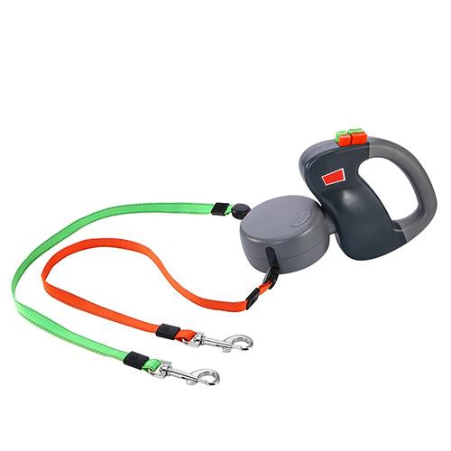 Retractable Dual Dog Walking Leash