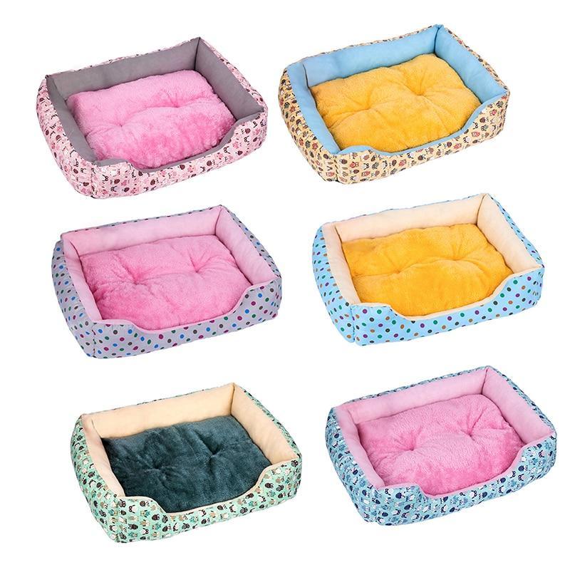 Warm Plush Pet Bed