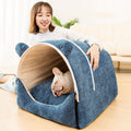 Removable Washable Enclosed Winter Kennel