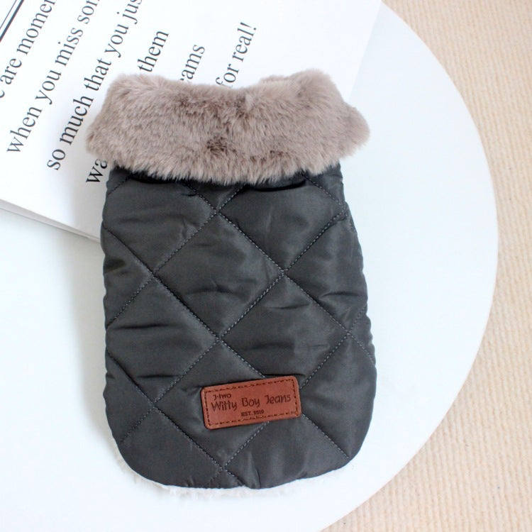 Thickened Warm Cotton Dog Coat