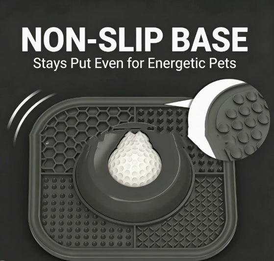 Pet Licking Non-Slip Licking Toy Yogurt Dog Pet Licking Food Bowl