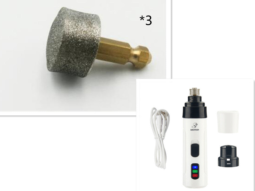 Pet Nail Polisher Electric Manicure Usb Cleaning Supplies