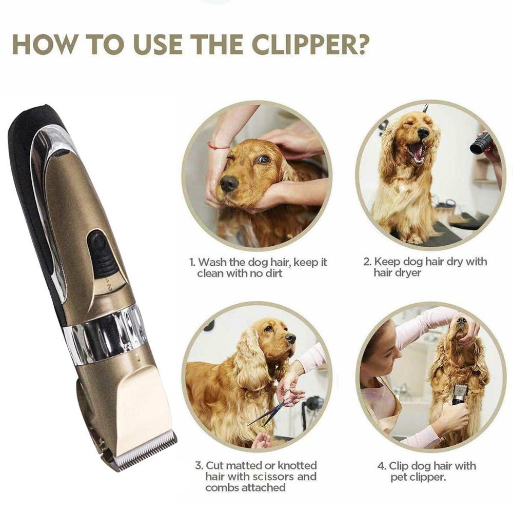 Rechargeable Pet Hair Clipper