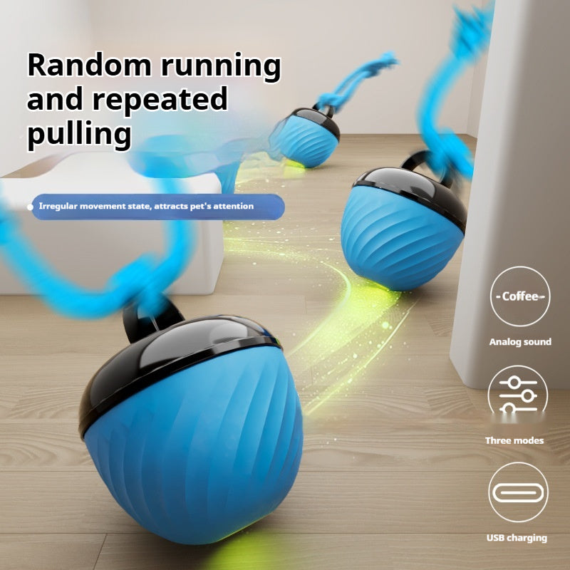 Smart, Chew-Resistant Dog Toy Ball To Keep Your Pup Entertained And Help Soothe Teething Discomfort
