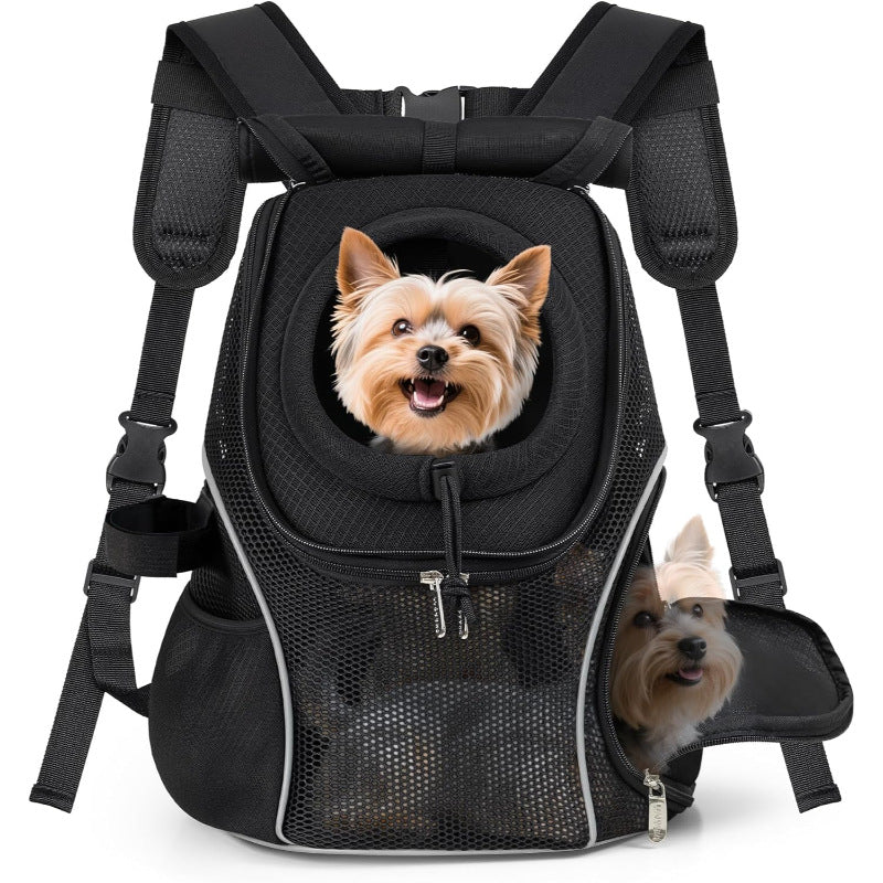 Ventilated Adjustable Dog Carrier Backpack