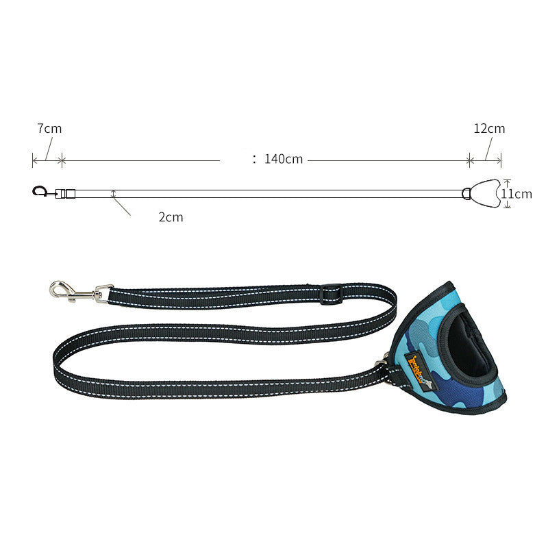 Reflective Palm-Worn Pet Leash