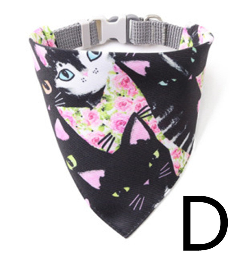 Pet Saliva Towel Triangle Scarf Collar Bib