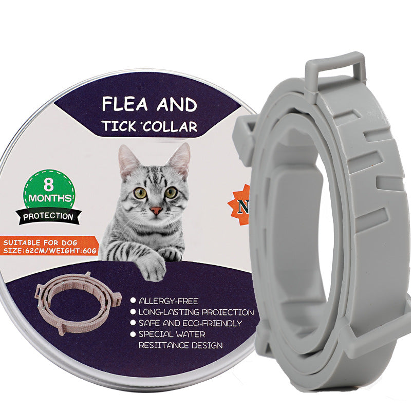 Dog Mosquito Repellent Collar Insect-Proof Imidacloprid Cyesbiothrin Pet Collar