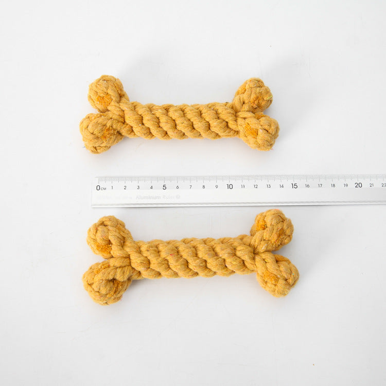 Cotton Rope Dog Bone Toy