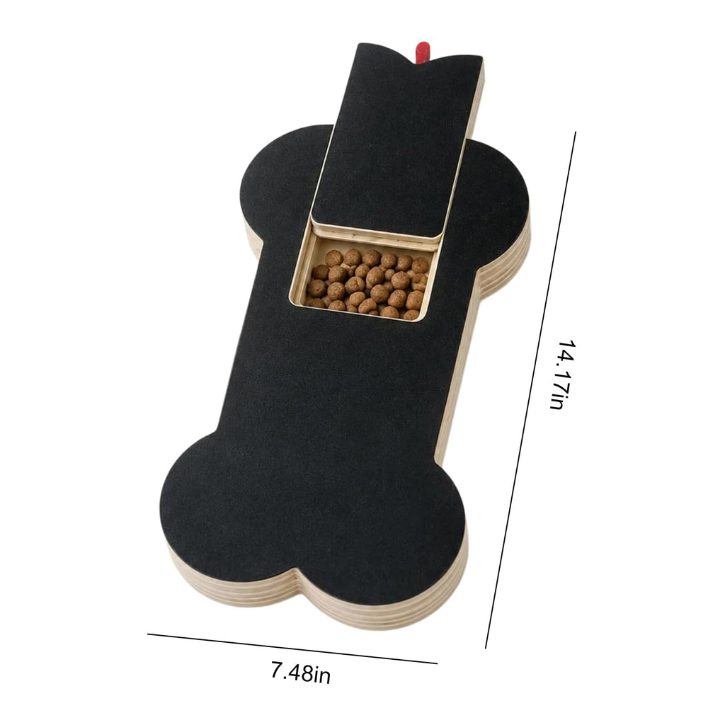 Dog Scratch Board With Treat Box, Dual - Sided Dog Nail File Board Wear - Resistant Pet Nail Scratcher, Stress - Free Indoor Dog Nail Groomi