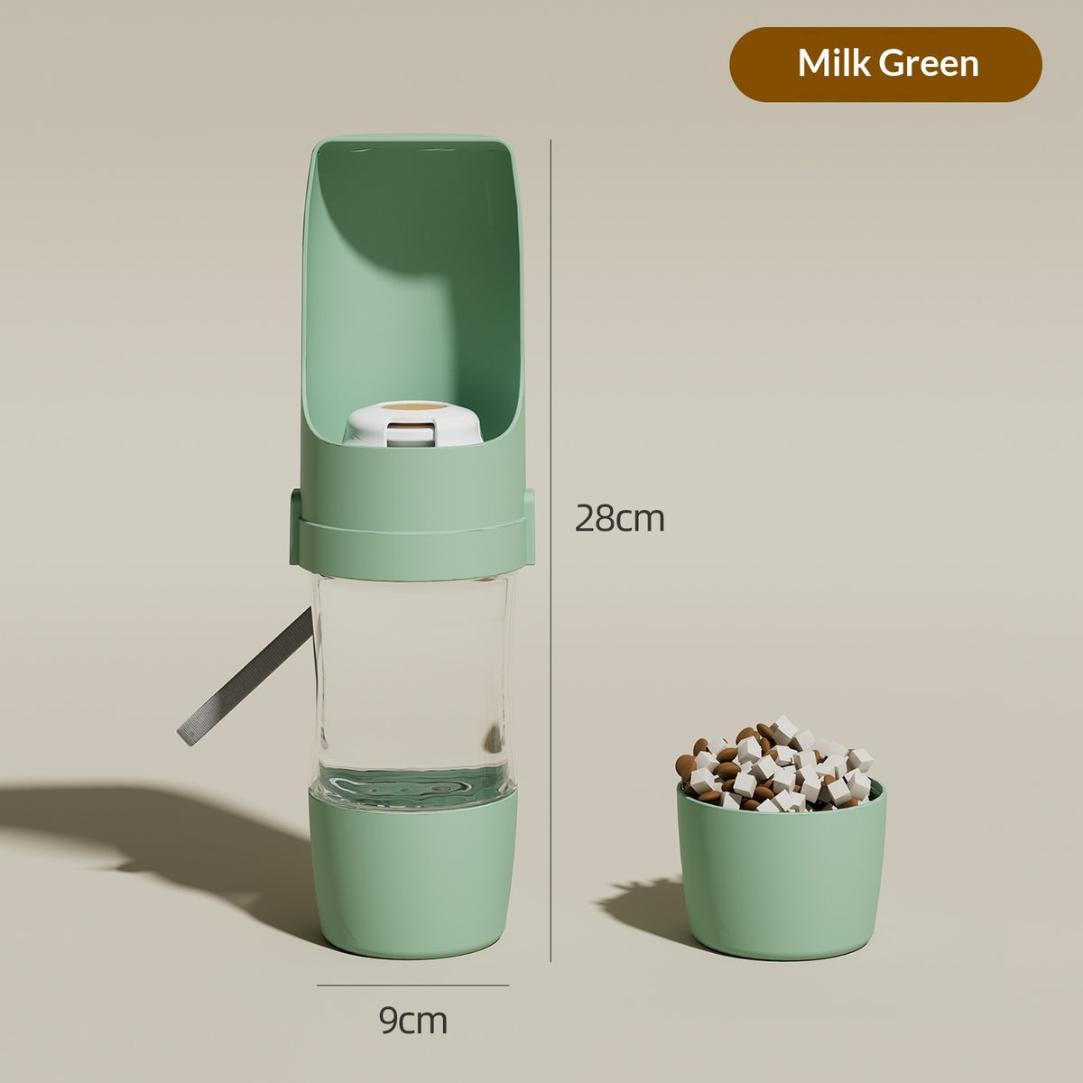 Outdoor Dog Water And Food Bottle