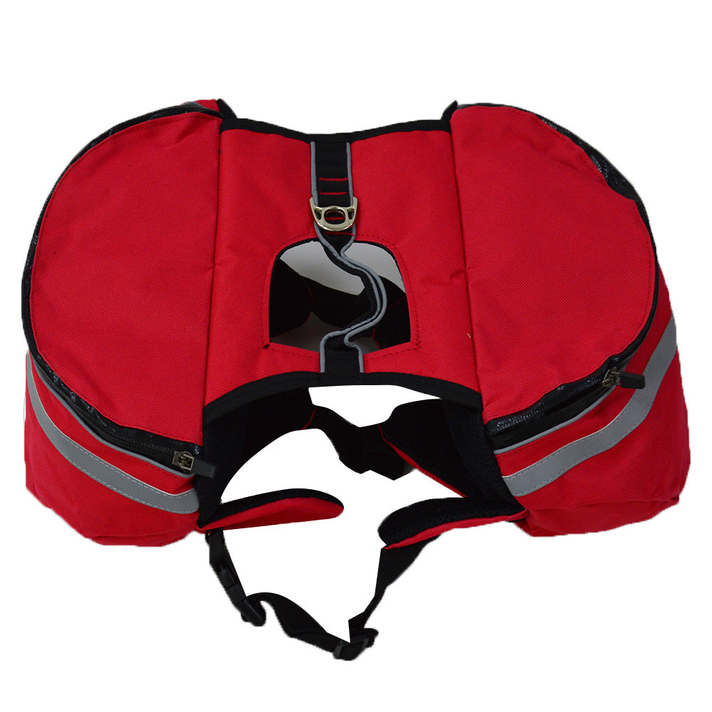 Pet Dog Backpack For Large Dogs With Adjustable Chest Circumference