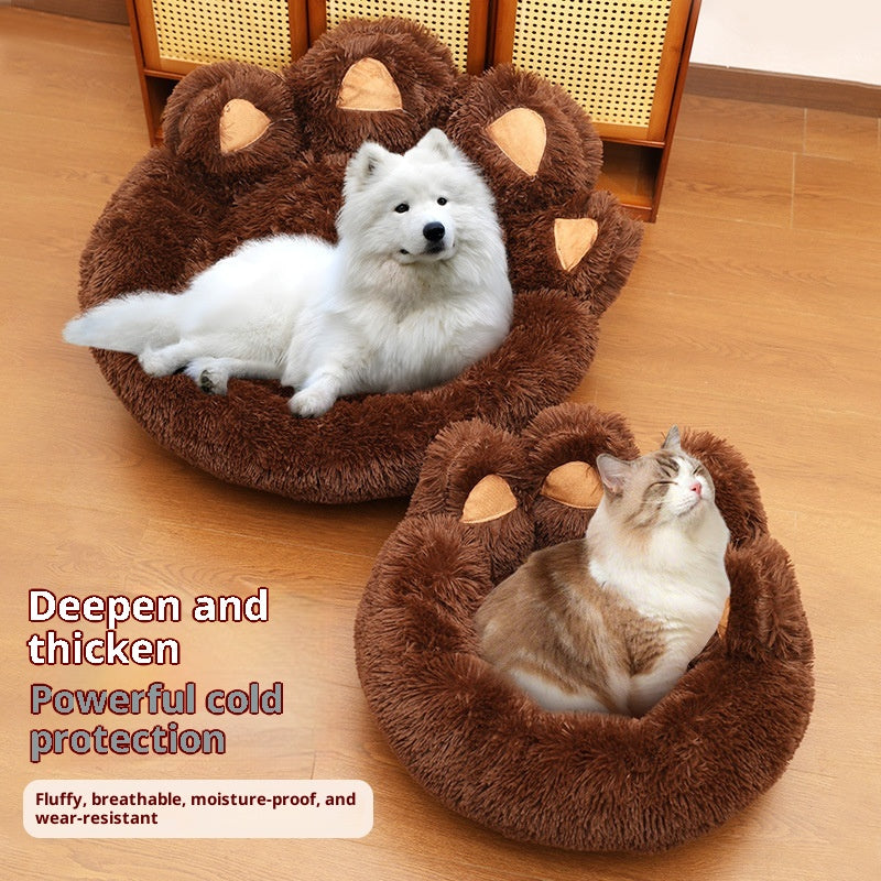 Plush Thickened Pet Bed and Mat