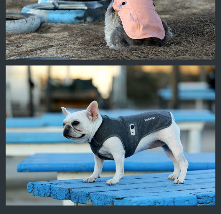 Dog Antibacterial Deodorant Cotton-Padded Coat