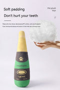 Dog Toy Champagne Bottle Bite-Resistant Plush Toy