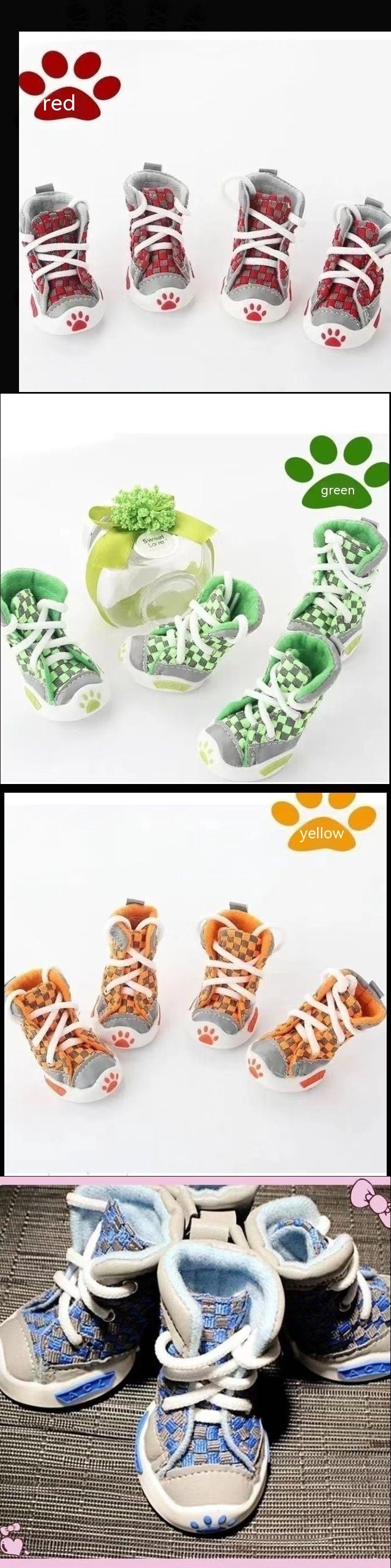 Warm Non-Slip Small Dog Shoes