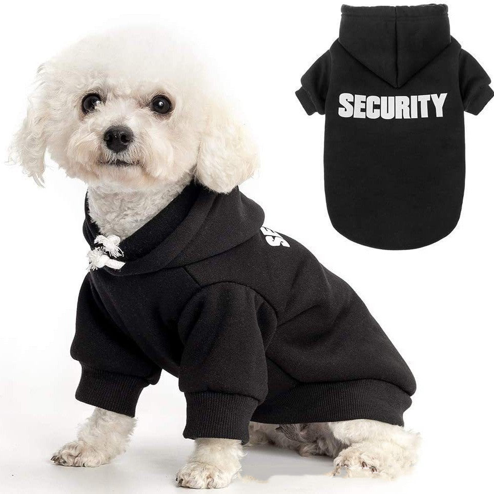 Fleece-Lined Warm Dog Hoodie