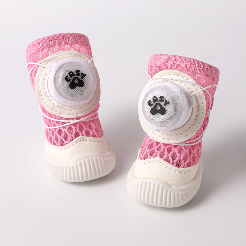 Mesh Non-Slip Soft-Soled Shoes for Small Pets
