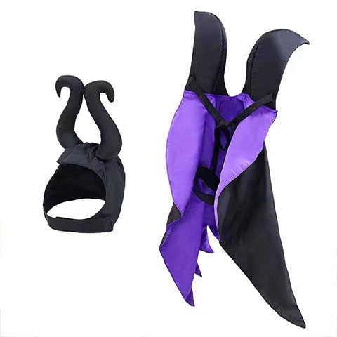 Funny Bat Dog Halloween Cloak