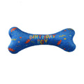 Pet Triangle Scarf Dog Birthday Toy Bone Saliva Towel