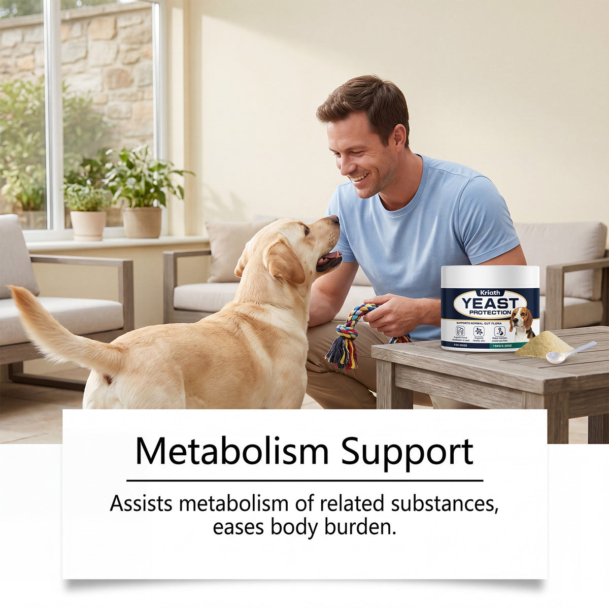 Dog Yeast Supplement for Daily Care