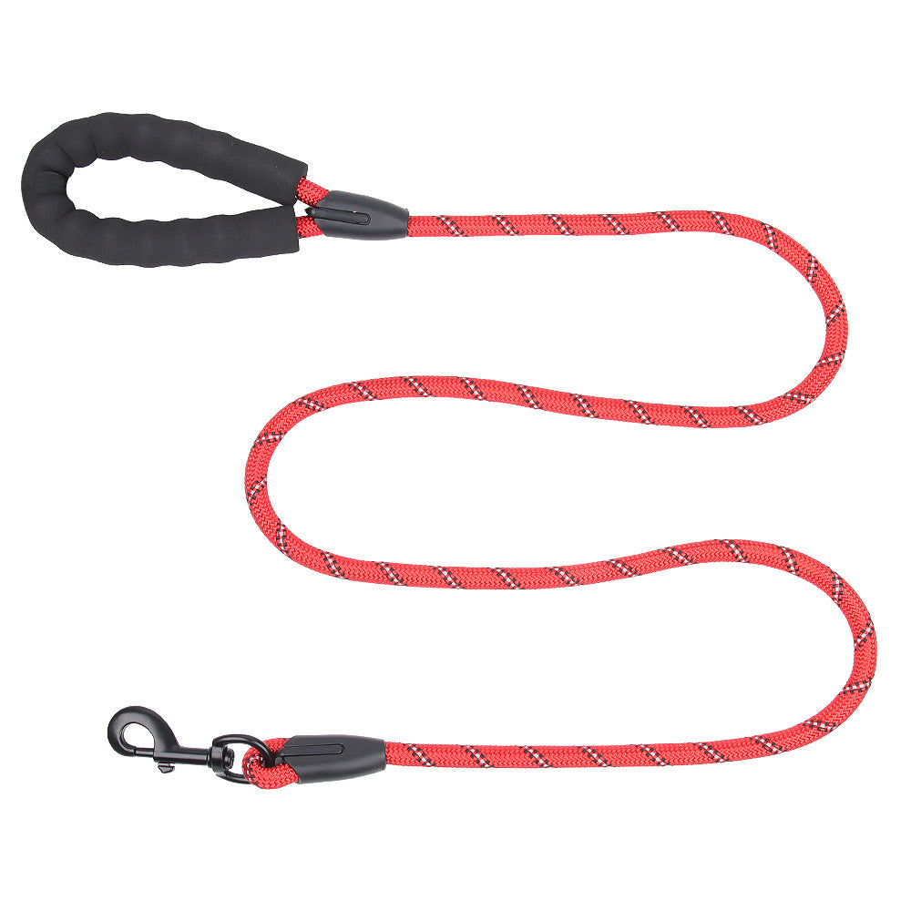 Reflective Multi-Color Dog Leash Medium And Large