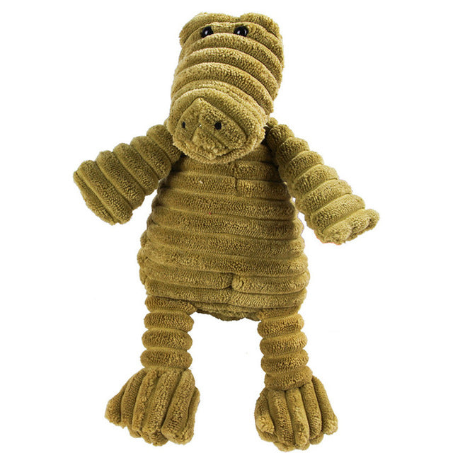 Vocal Animal Plush Dog Chew Toy