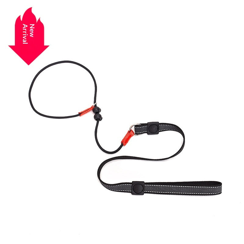 New Non-Slip Dog Training Leash Burst-Stop Choke Chain For Dog Leash Control