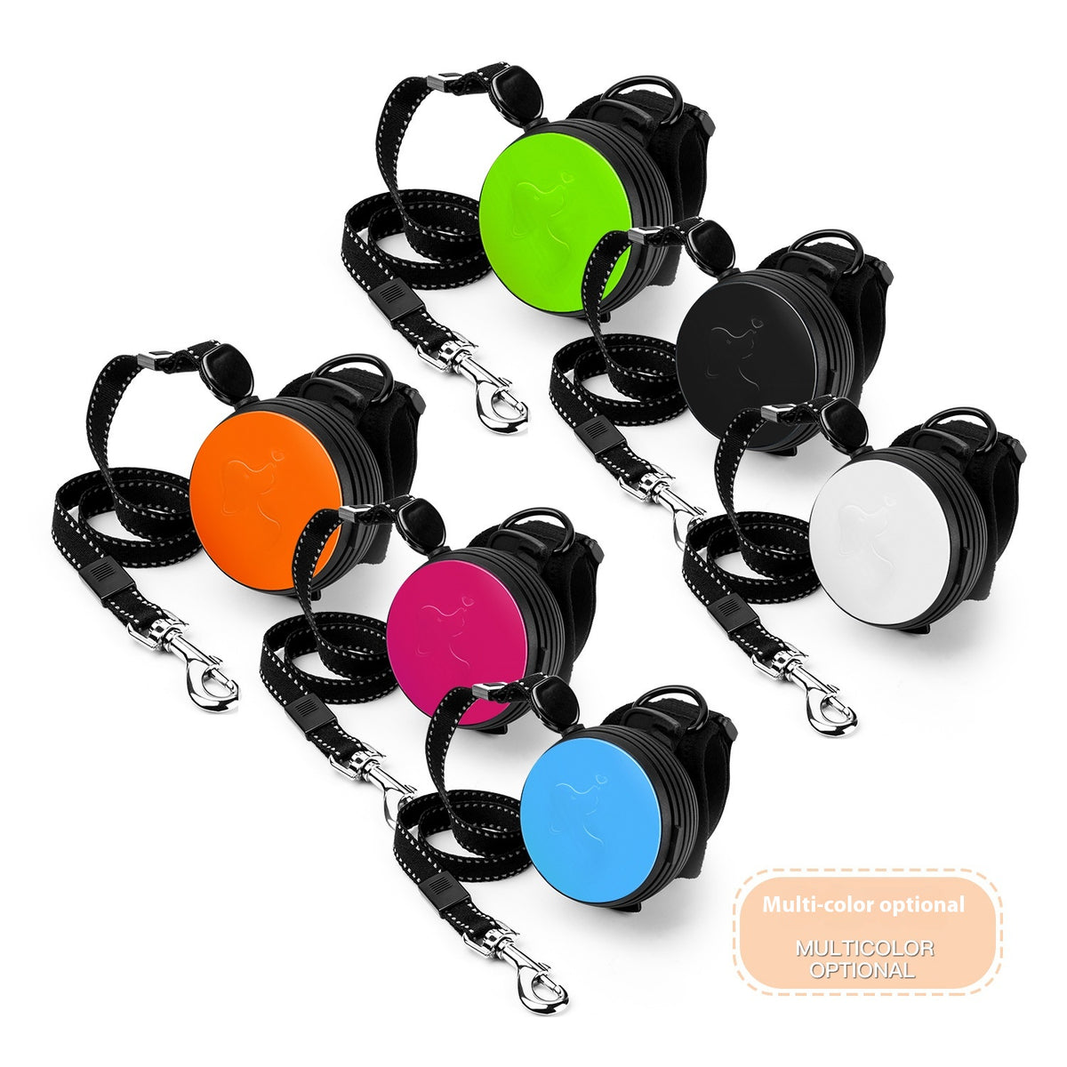 Pet Holding Hands 3 M Explosion-Proof Automatic Retractable Leash