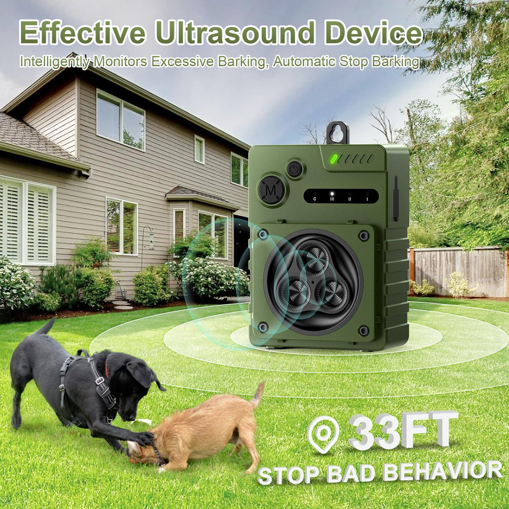 Automatic Ultrasonic Dog Bark Deterrent