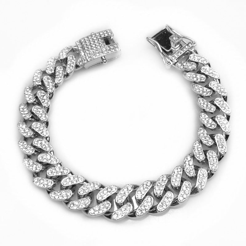 Hip Hop Alloy Pet Collar