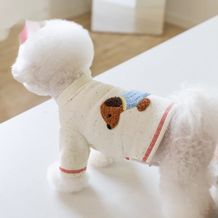 Warm Brushed Dog Hoodie