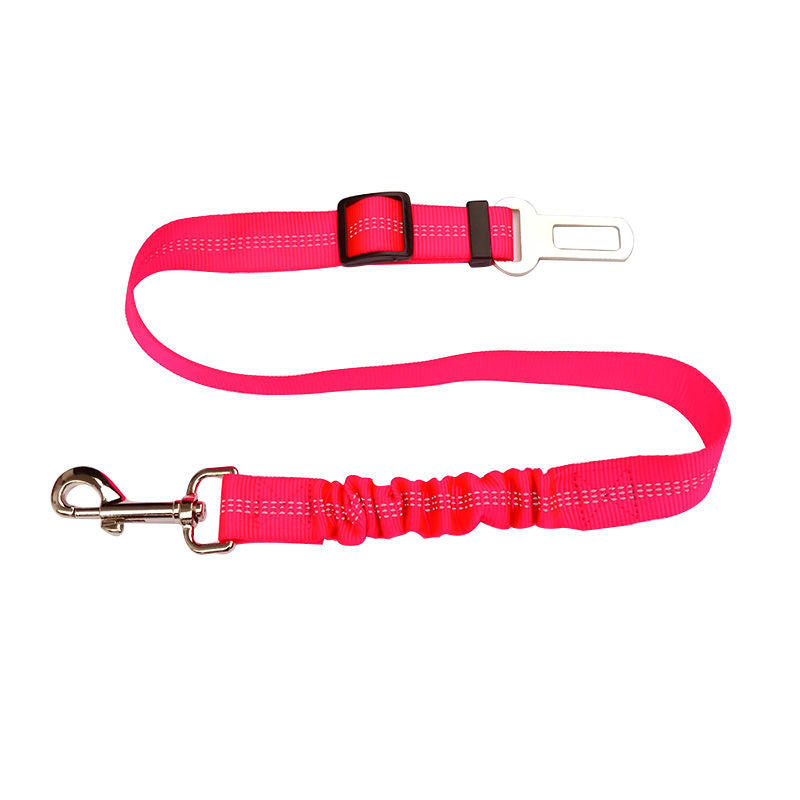 Reflective Cushioned Dog Car Seat Belt