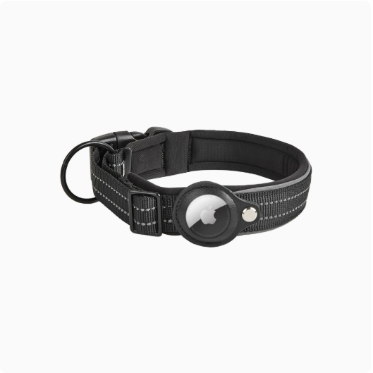 Pet Adjustable Reflective Collar, Non-Neck-Binding Nylon Collar, Medium