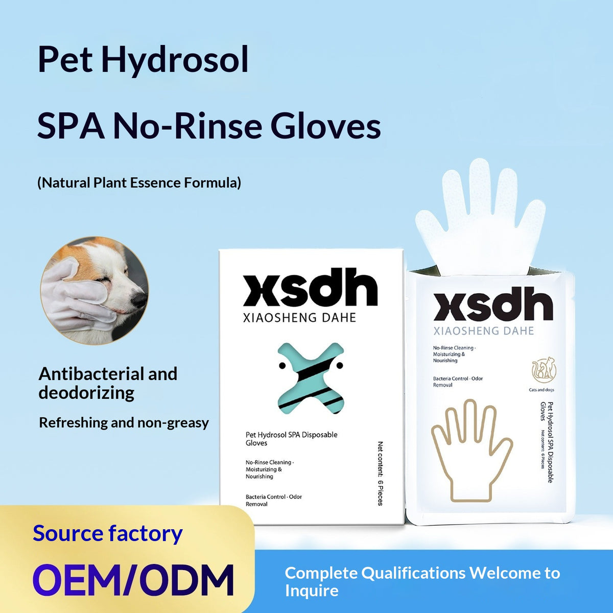 Deodorizing Cleaning Dry-Cleaning Care And Spa Gloves