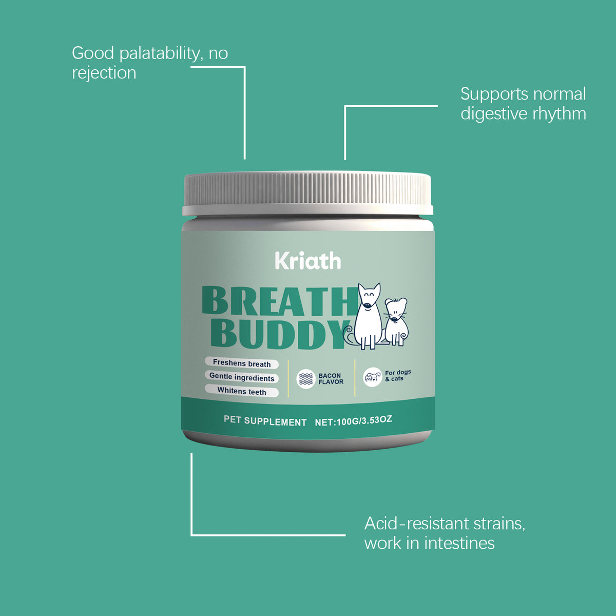 Pet Teeth Cleaning Powder