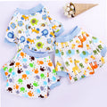 Cotton Four-Legged Knit Dog Clothes