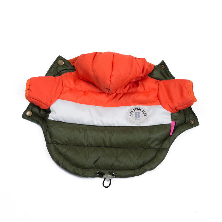 Two-Legged Cotton-Padded Clothes Multi-Color Optional Dog Warm Outdoor Clothes