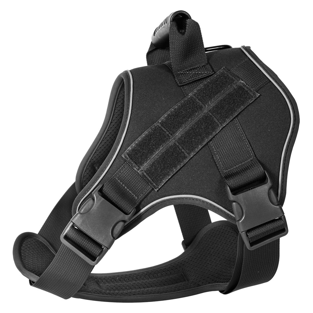 Large Dog Breathable Tactical Harness With Traction Rope