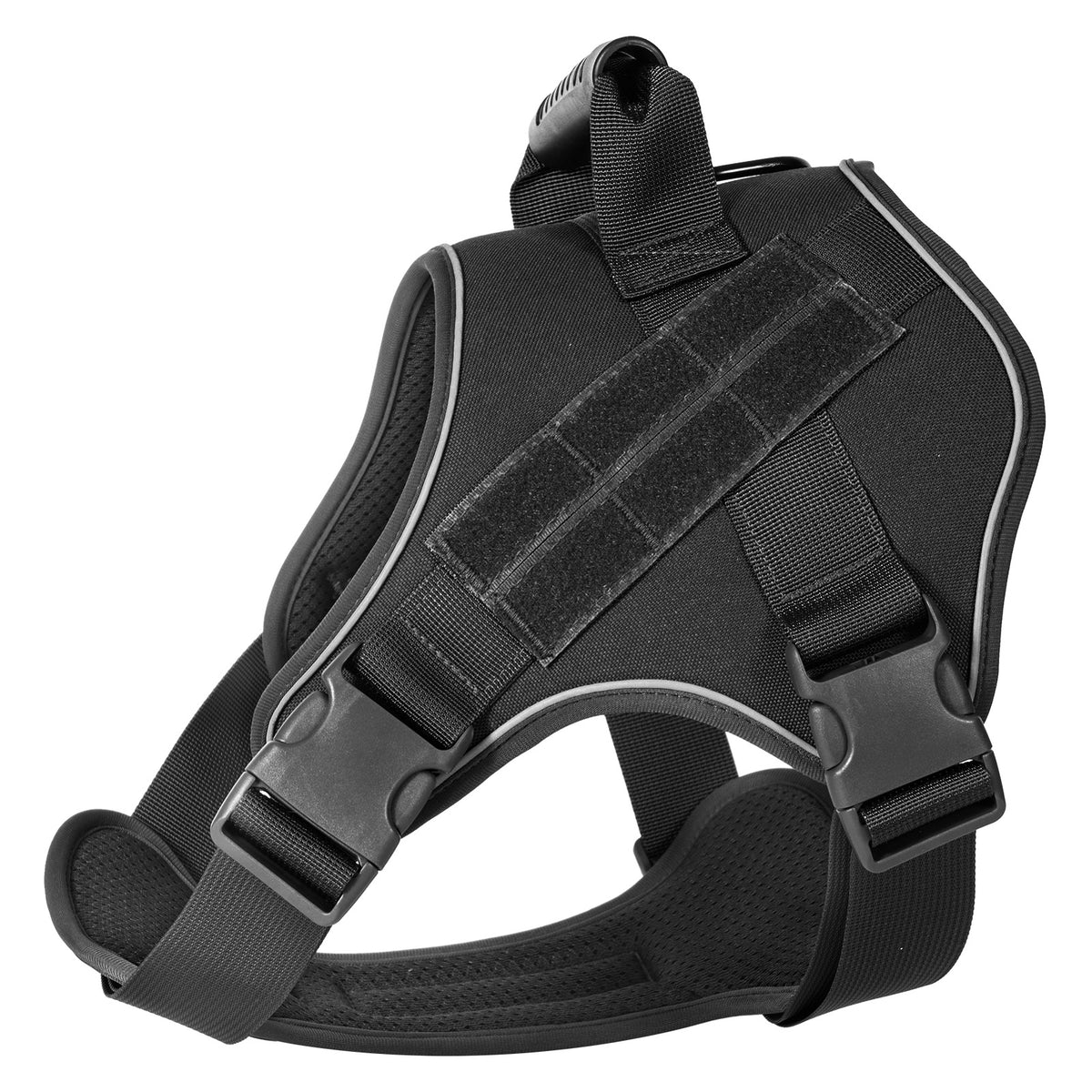 Large Dog Breathable Tactical Harness With Traction Rope