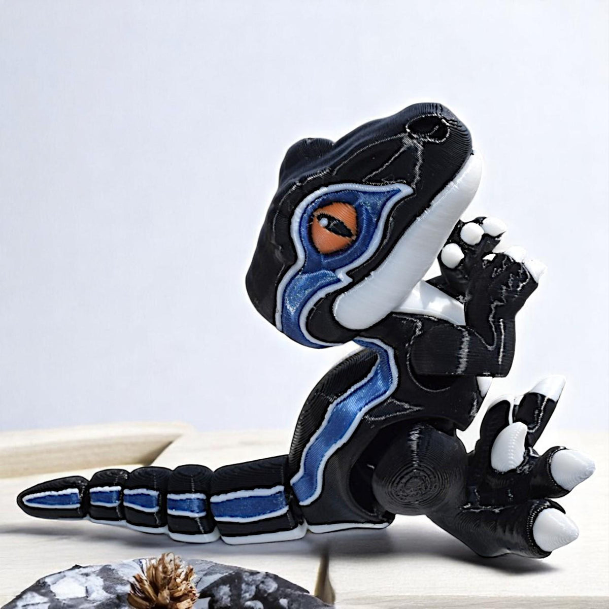 Velociraptor Exquisite Details, Domineering Shape, High-Quality And Charming Appearance, Dinosaur Lovers Collect Home Decorations