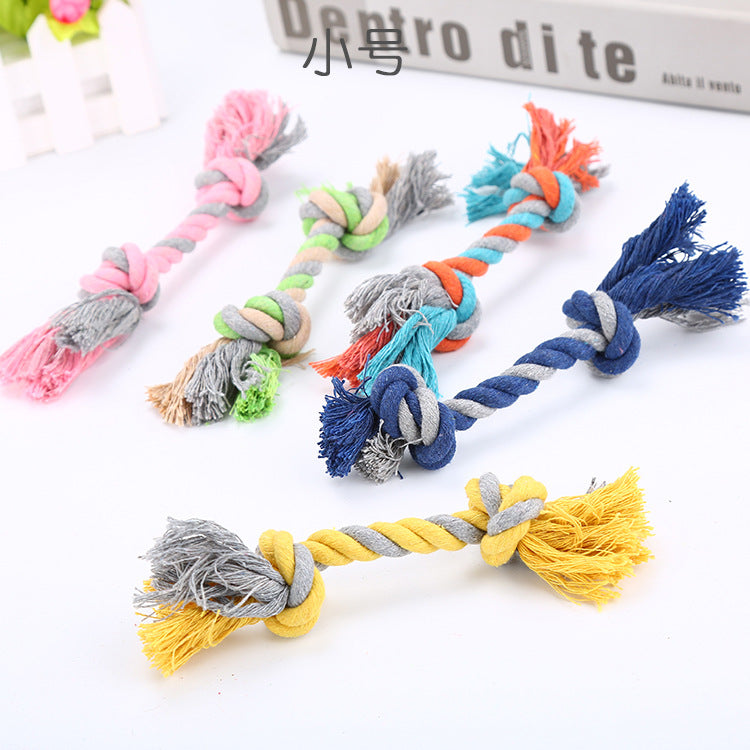 Bite-Resistant Cotton Rope Puppy Toy