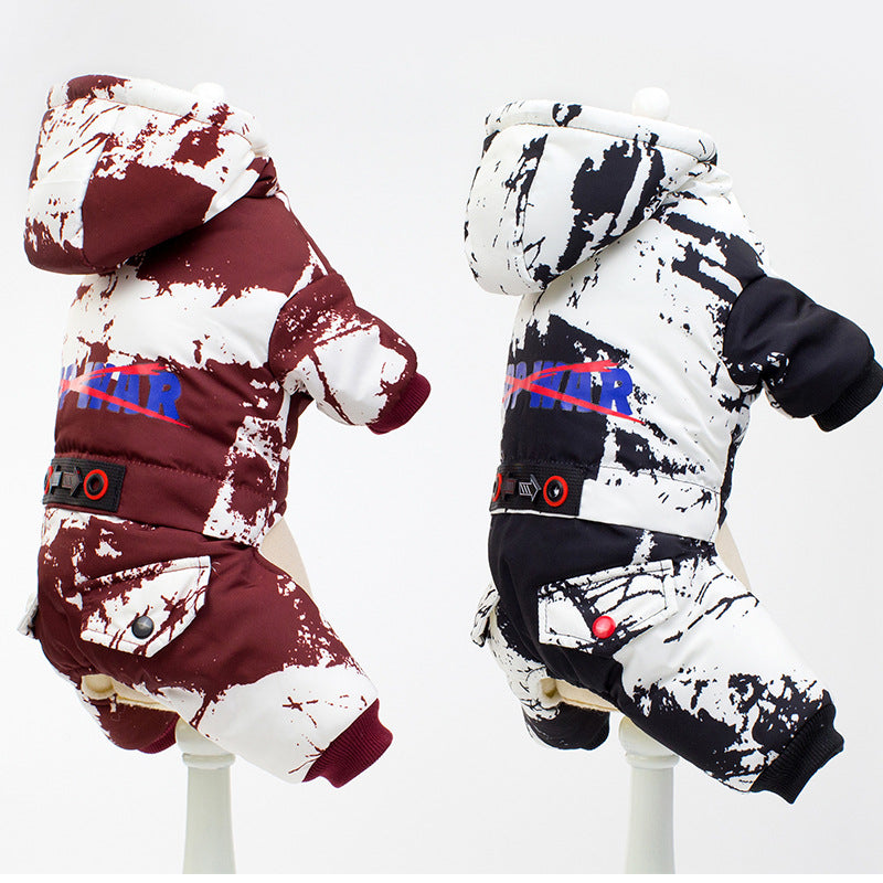 Dark Camouflage Pet Clothes