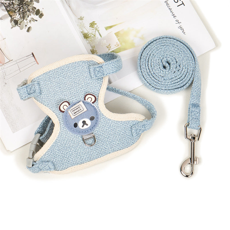 Adjustable Dog Hand-Holding Rope Vest